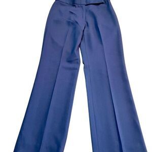 Georgiou Studio Brown Wide Leg Wool Dress Pants Size 2